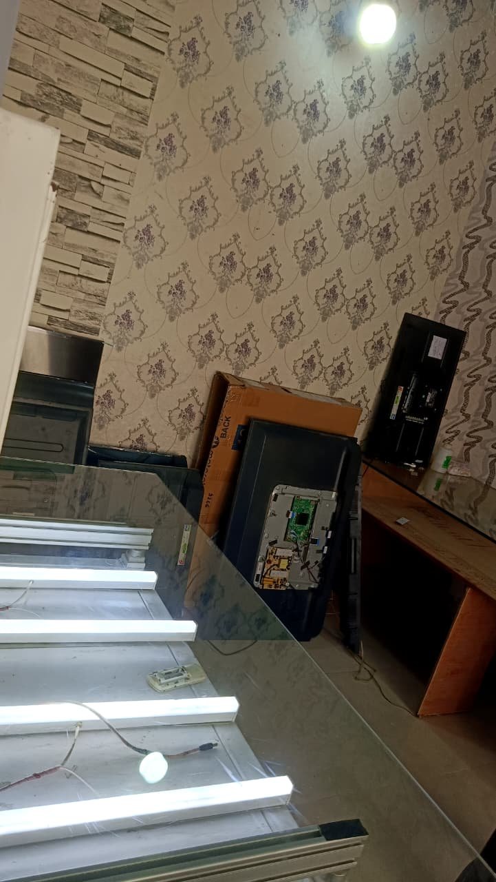 TV repair work sample